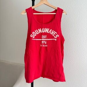 Soundwaves Tank Top